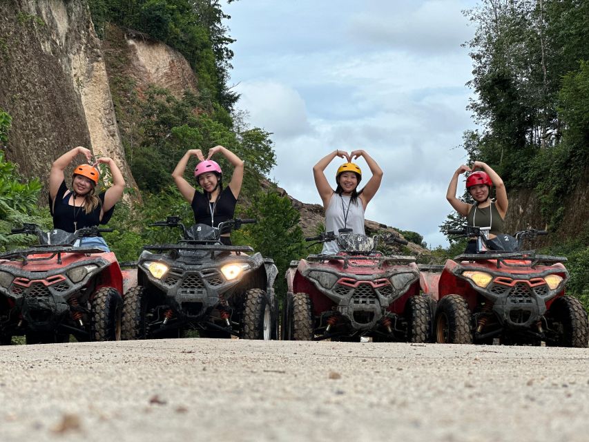 Krabi ATV adventure drive 30mins - The guide makes the short ride easier