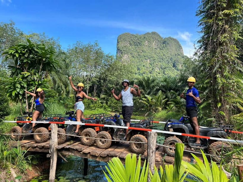 Krabi: ATV Adventure Through Nature - Photos, Videos, Water, and Fruit After the Ride