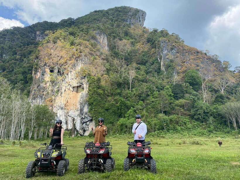Krabi ATV Extreme Experience with Transfer and Adventure - The jungle track, water crossings, and rocky climbs