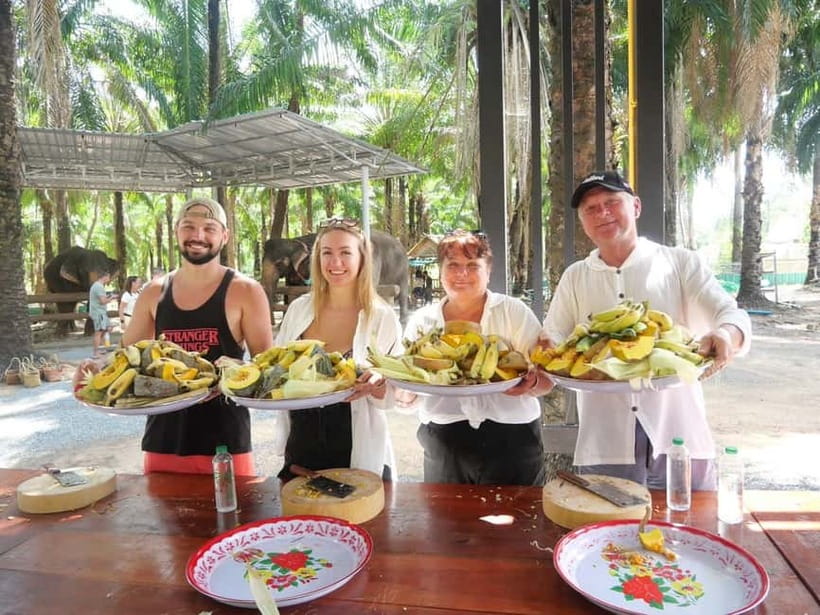 Krabi: Elephant Feeding Program with Food Preparation - Quick points to know