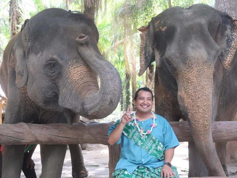 Krabi: Elephant Feeding Program with Traditional Thai Dress - What is included for $22?