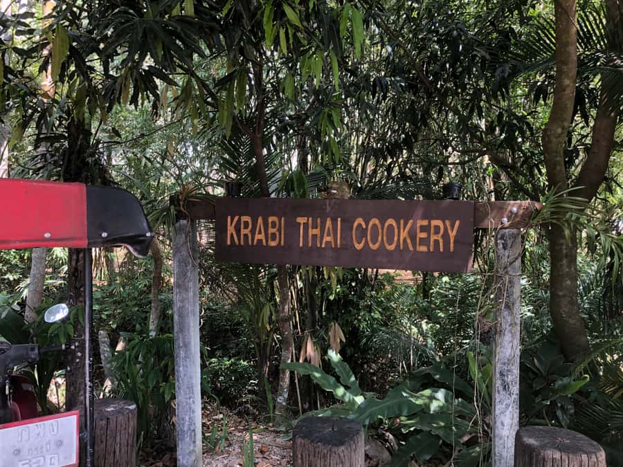 Krabi: Evening Thai Cooking Class at Ya's Cookery - Grinding Curry Paste in a Stone Mortar