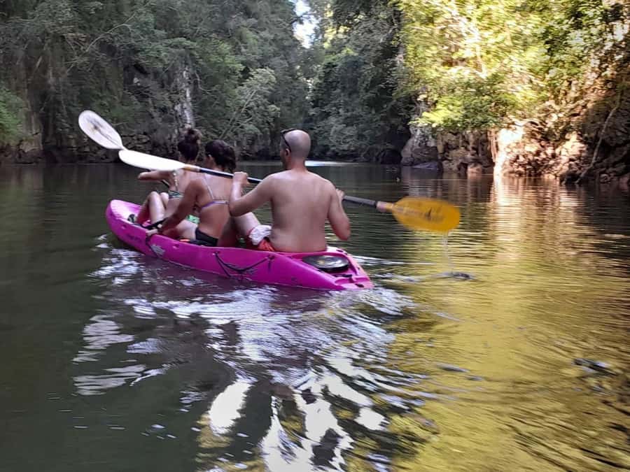Krabi: Half-Day Kayak Adventure at Ao Thalane - Caves, canyons, and the possible lagoon