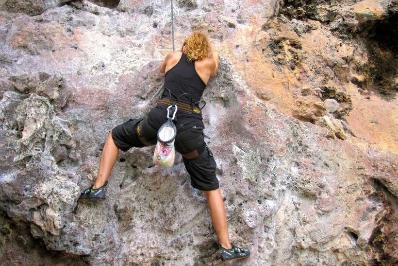Krabi: Half-Day Rock Climbing Introduction at Railay Beach - Heat, crowds, and the real setting