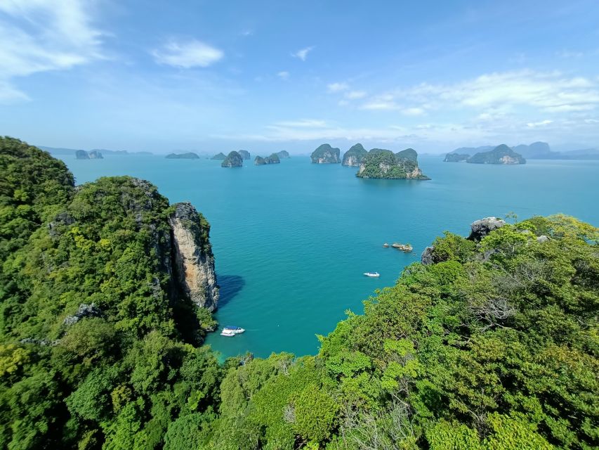 Krabi: Hong Island Sunset Tour w/ Beach Dinner+Night Snorkel - Cruising through Hong Lagoon