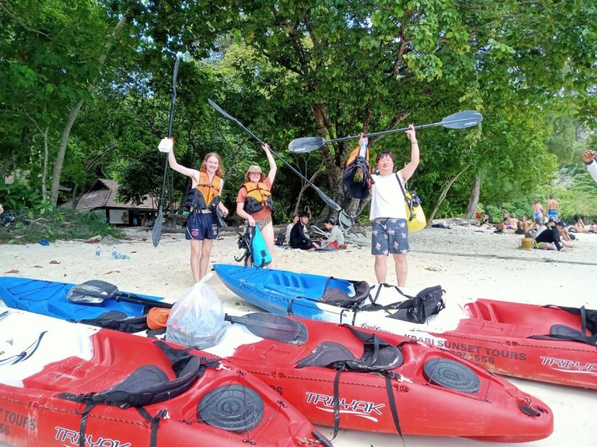 Krabi: Hong Island Tour by Longtail Boat with Kayak Option - Lunch on Koh Lao Lading