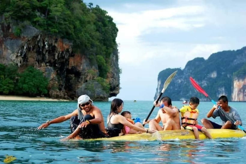 Krabi: Hong Island with Kayaking by speedboat - Pakbia Island and the Sandbars at Low Tide