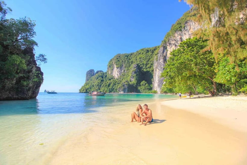 Krabi: Hong Islands Sunset, Bioluminescent Plankton and BBQ - Hong Lagoon and Hong Islands limestone walls