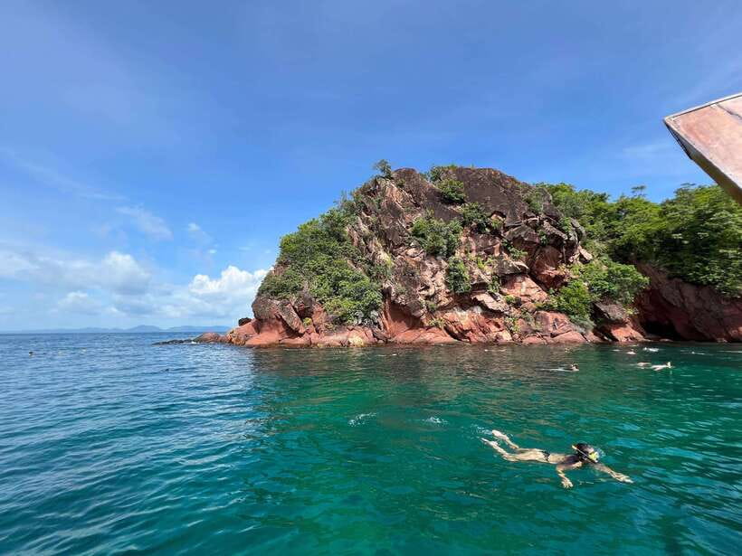Krabi: Hong & Paradise Island Odyssey by Speedboat - Hong Island begins with sand, water, and coral