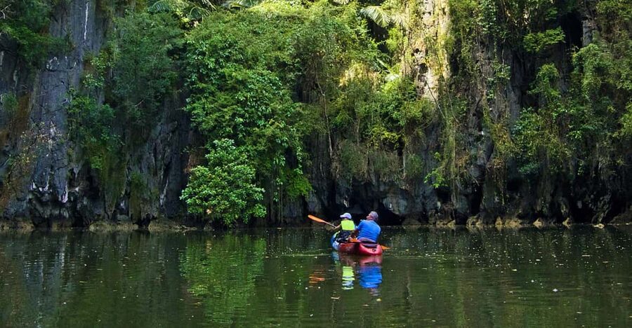 Krabi: Kayak Adventure through Ao Thalane Mangrove Forest - Why Ao Thalane makes a better kayak setting than open sea