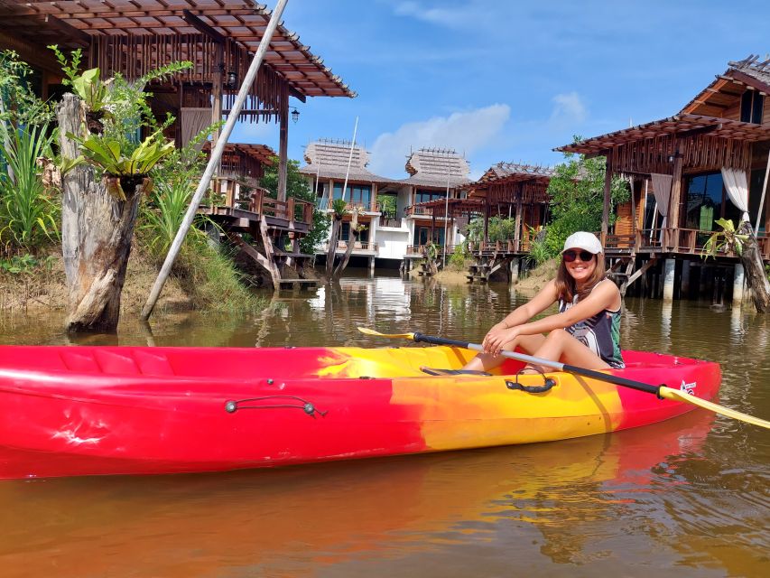 Krabi: Kayak in Mangrove Forest with Meal Aonang - Paddling under the mangrove canopy