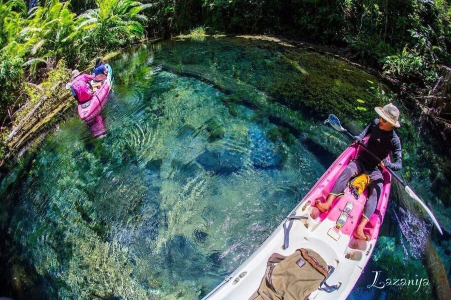 Krabi kayaking and swimming clongrood Tour - Returning for fruit, water, and a quiet rest