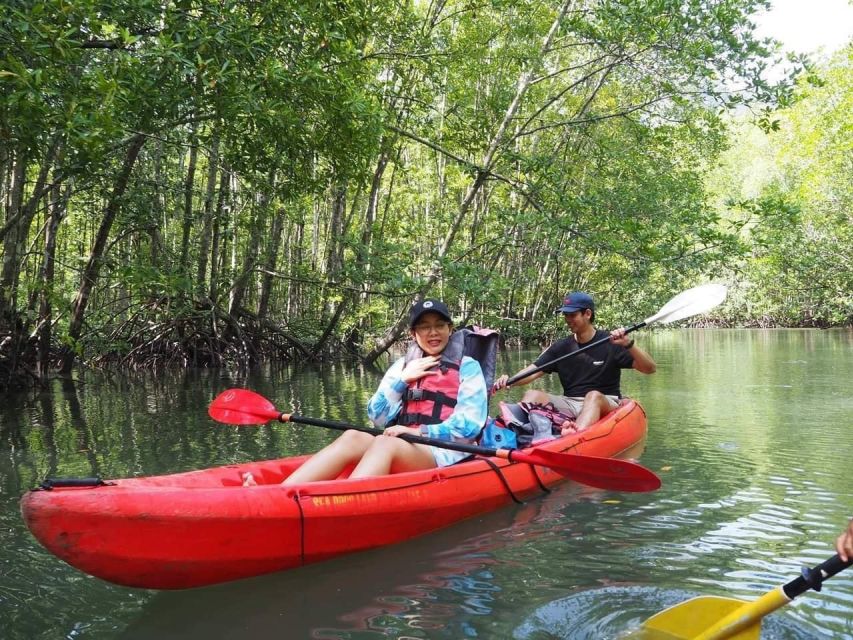 Krabi kayaking Ao thalane - Swimming, food, and the three-hour schedule