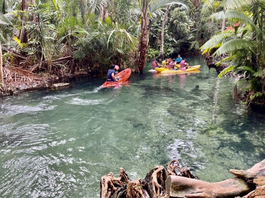 Krabi: Khlong Nam Sai Lagoon with Kayaking & Optional ATV - Reaching the spring and crystal-clear lagoon