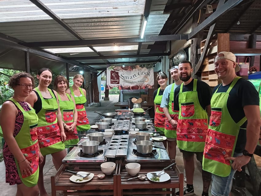 Krabi: Morning or Afternoon Culinary Adventure at Smart Cook - Seven choices from a broad Thai menu