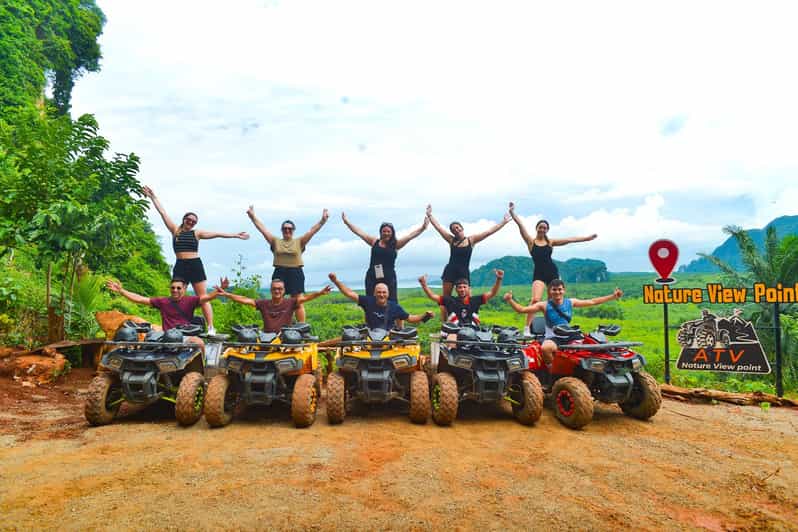 Krabi: Nature View Point Off-Road ATV Adventure - The safety briefing and first turn of the wheels