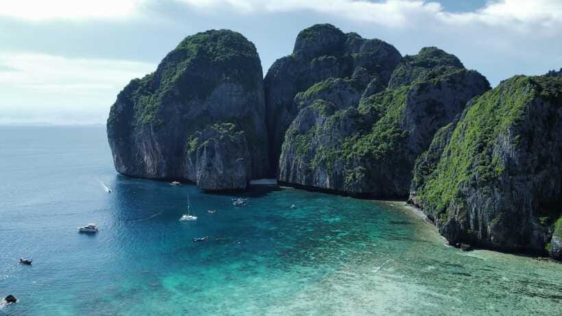 Krabi: Phi Phi and 4 Islands with Snorkeling by Speed Boat - Poda Island is your best chance to slow down