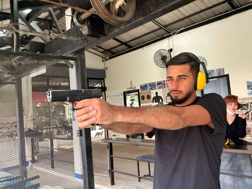 Krabi shooting range (9mm GLOCK17 10 bullet) - Key points to know before booking