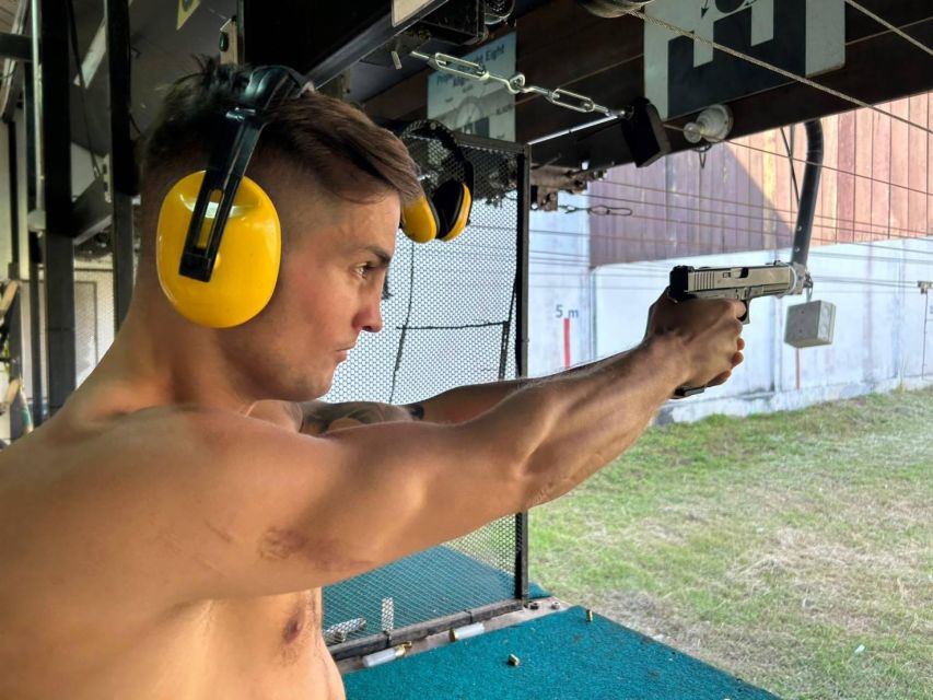 Krabi shooting range (9mm GLOCK17 10 bullet) - Who should book this experience?