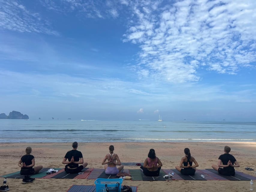 Krabi: Sunrise Yoga Balance Join-in Class - Sunrise light, sea air, and the outdoor setting