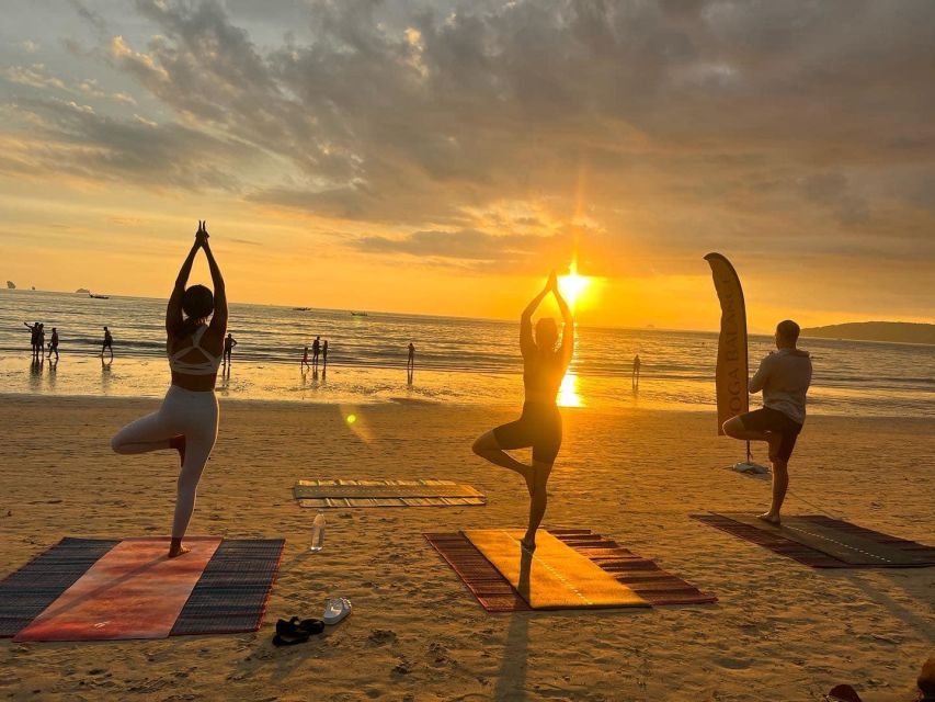 Krabi: Sunset Yoga Balance Join-in Class - Den and the value of a good instructor
