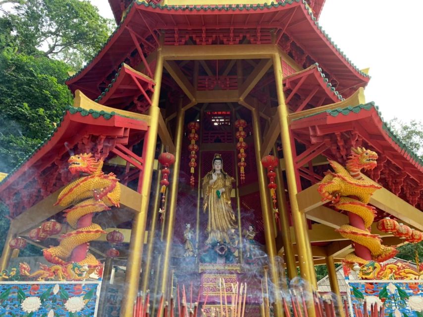 Krabi: Tiger Cave, Hot Springs and Emerald Pool Jungle Tour - Hot Spring Waterfall: a gentle start in warm water