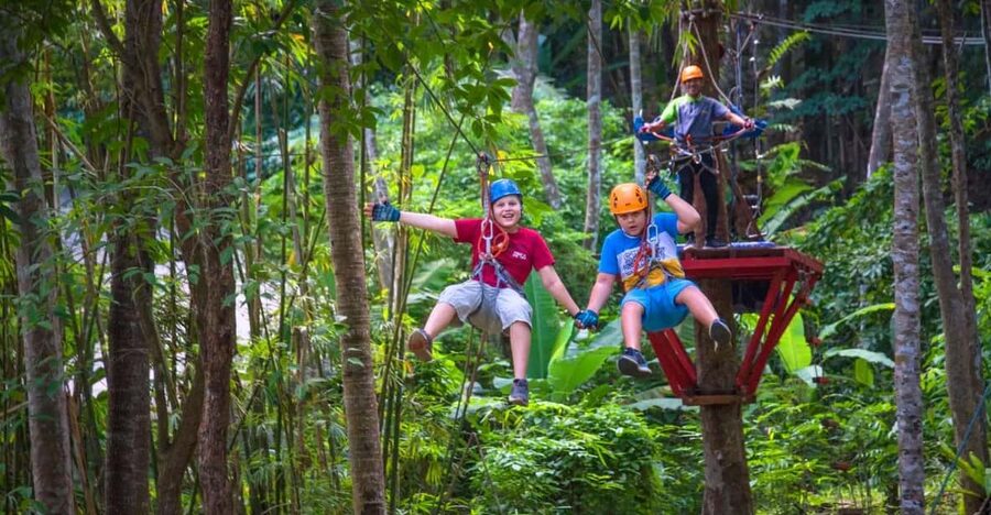 Krabi: Ultimate Zipline Games Challenge - What this Krabi zipline experience is really like