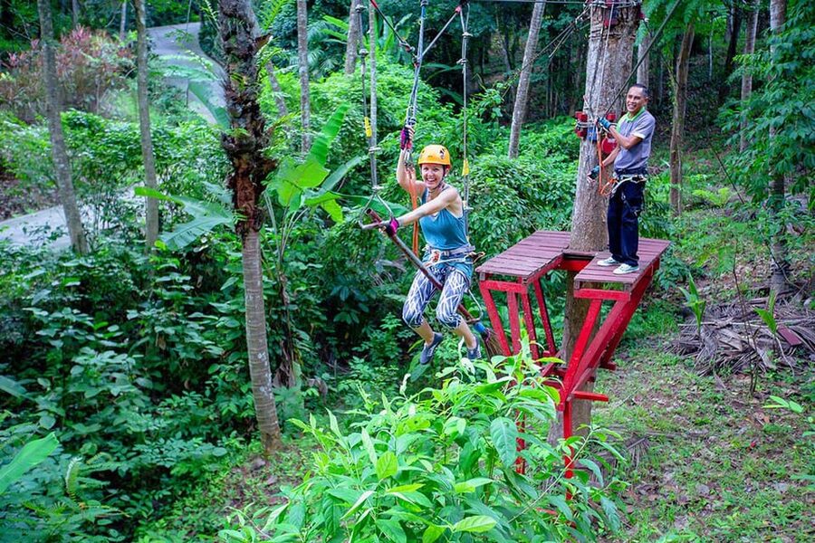 Krabi: Ultimate Zipline Games Challenge - Jungle views, with a realistic expectation
