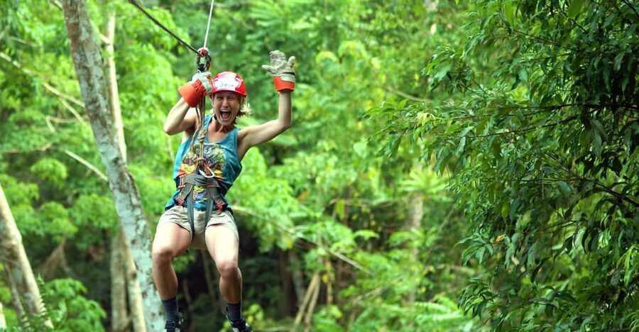 Krabi: Zipline, ATV & Top Rope Climbing Experience - From hotel pickup to the first safety briefing
