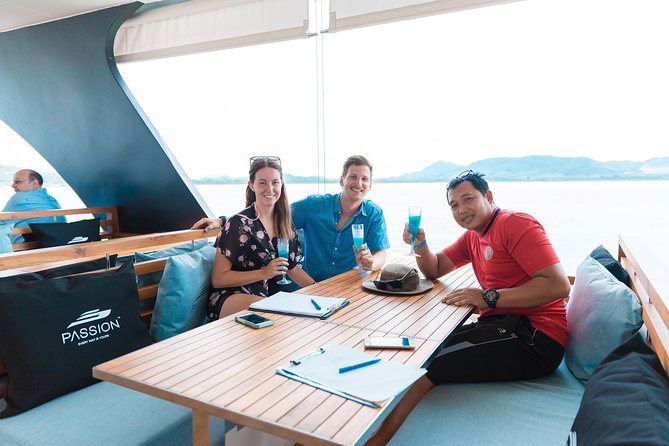 Luxury Boat to James Bond Islands with Lunch and Sunset Dinner - Reaching James Bond Island by longboat
