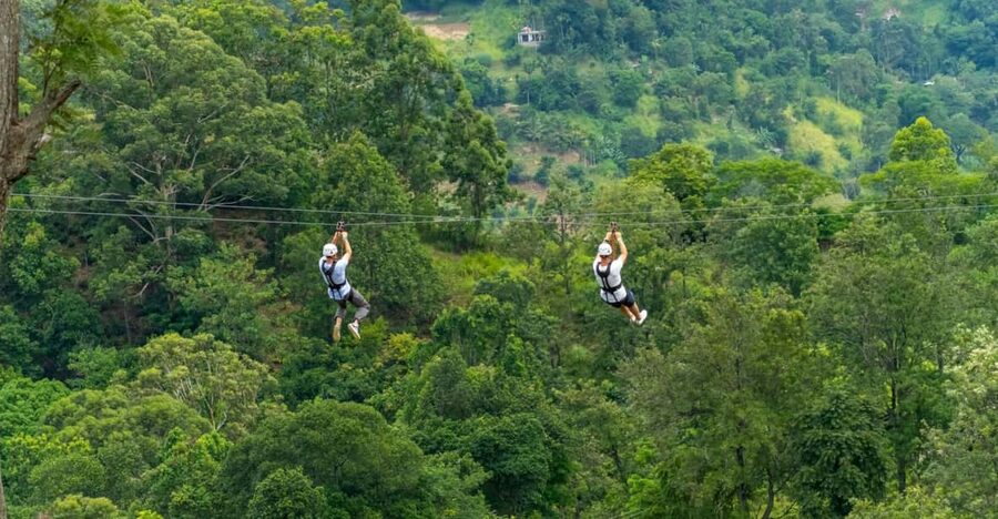Pai: Jungle Ziplining Adventure with 16 Platforms - Sixteen platforms give you variety, not just one big thrill