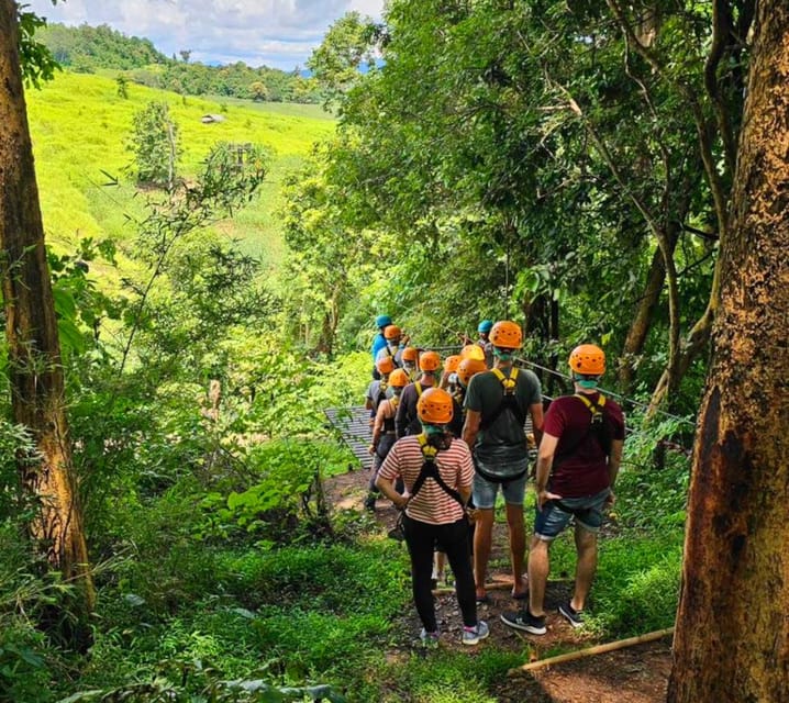 Pai: Jungle Ziplining Adventure with 16 Platforms - The 550-meter line is worth paying attention to