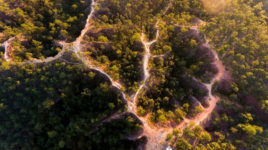 Pai: Sunset Tour with Yun Lai, Pai Canyon, Two Huts - Pai Canyon and its narrow natural ridges