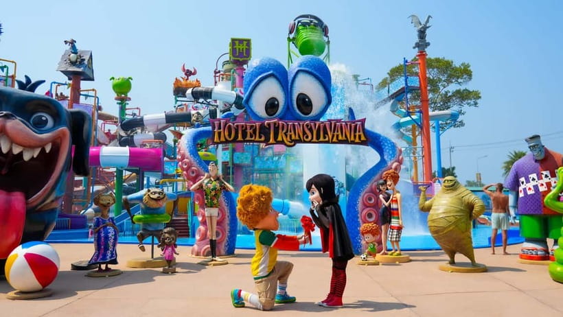 Pattaya: Columbia Pictures Aquaverse Entry Ticket - Go-Karts and Mini-Golf Add Variety