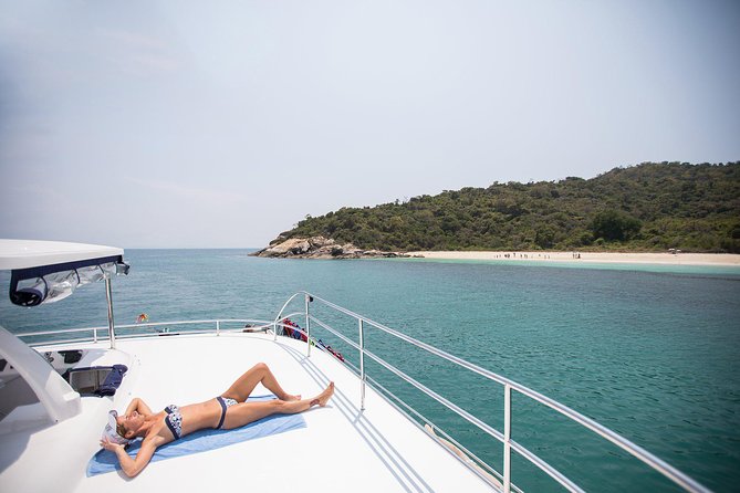 Pattaya Full-Day 3 Tropical Island tour Snorkeling Cruise Buffet - Koh Phai, the beach and swimming stop