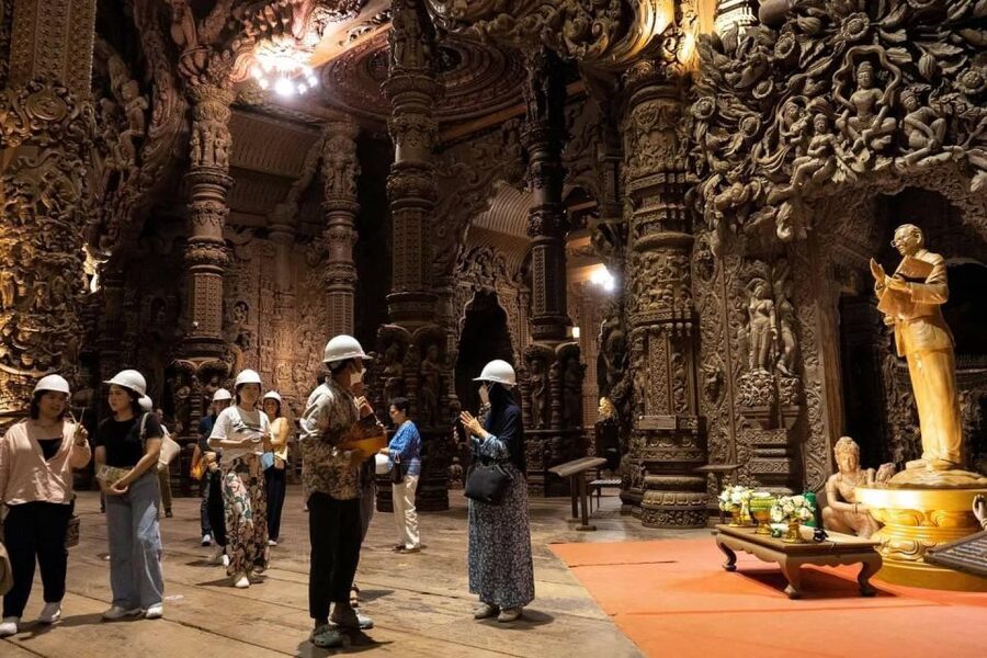 Pattaya: The Sanctuary of Truth Admission Ticket - The elephant and horse activities