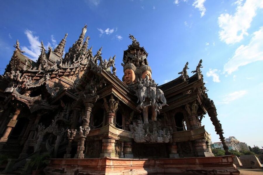 Pattaya: The Sanctuary of Truth Discounted Admission Ticket - The one-hour English tour gives the carvings a purpose