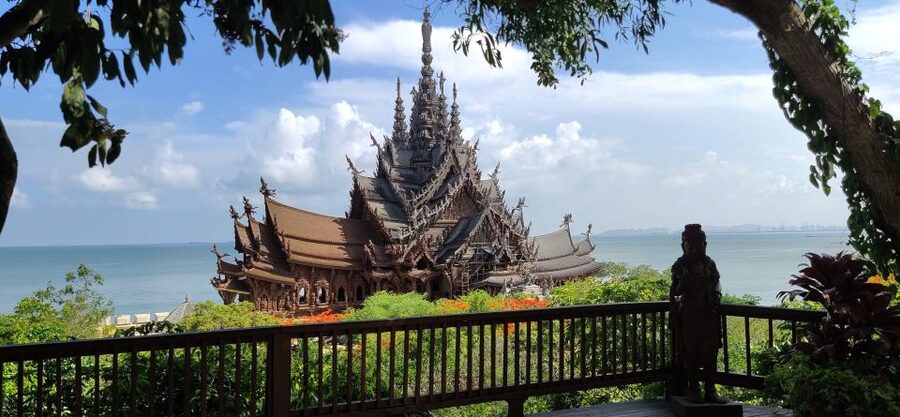 Pattaya: The Sanctuary of Truth Discounted Admission Ticket - Four wings, four traditions in one wooden building