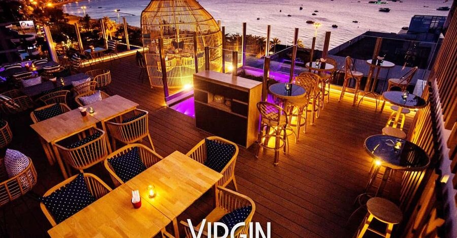 Pattaya: Virgin Rooftop - Food and signature drinks in one package