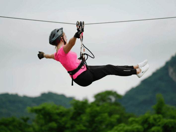 Pattaya: Zipline Adventure with 25 Platforms w/ Kids Option - Forest Platforms and Khao Chee Chan Views