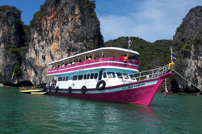 Phang Nga Bay Sea Cave Canoeing & James Bond Island by Big Boat - Nakae Island for swimming and paddle boarding