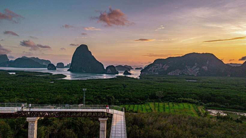 Phang Nga Bay: Skywalk at Samet Nangshe Entry Ticket - Sunrise from Samet Nangshe Skywalk