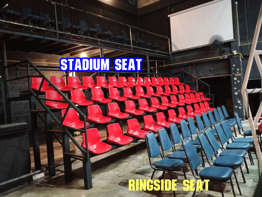 Phang-nga: Khao Lak Boxing Stadium Muay Thai - Choosing between standard seating and ringside