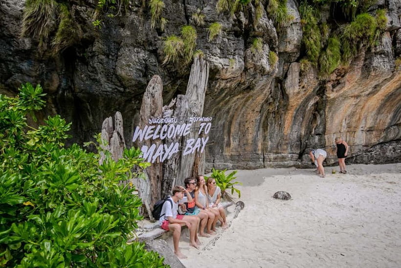 Phi Phi: 7 Island Longtail Boat Snorkeling Tour with Sunset - A longtail start from Tonsai Bay