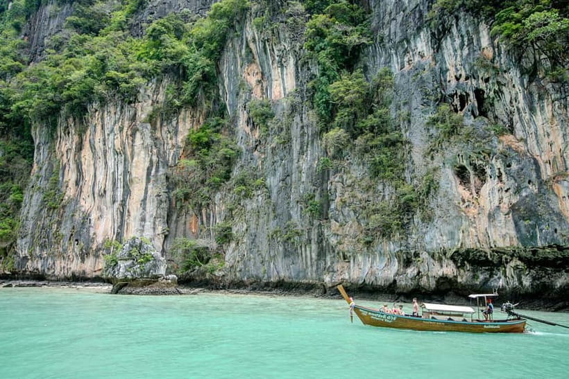 Phi Phi: 7 Island Longtail Boat Snorkeling Tour with Sunset - Maya Bay is famous for a reason, but prepare for crowds
