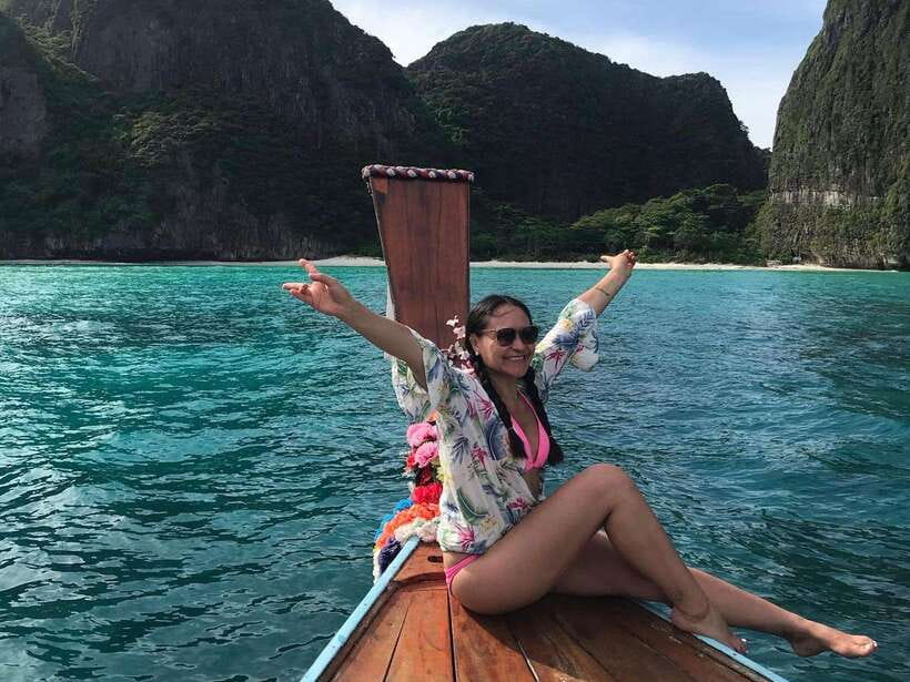 Phi Phi: 7 Islands longtail boat with Sunset and Plankton - What the $35 price really covers