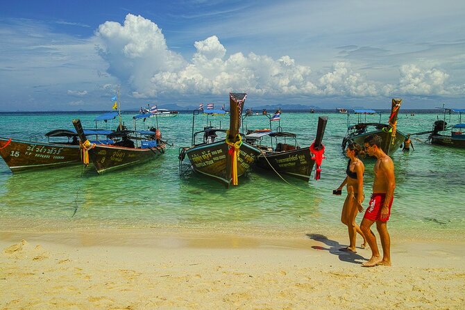 Phi Phi & Bamboo Islands Snorkeling Tour with Lunch by Speedboat - Pileh Bay and the limestone walls