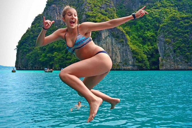 Phi Phi Early Bird & 4 Islands - Day Tour by Speedboat From Krabi - Pileh Bay and Viking Cave by speedboat