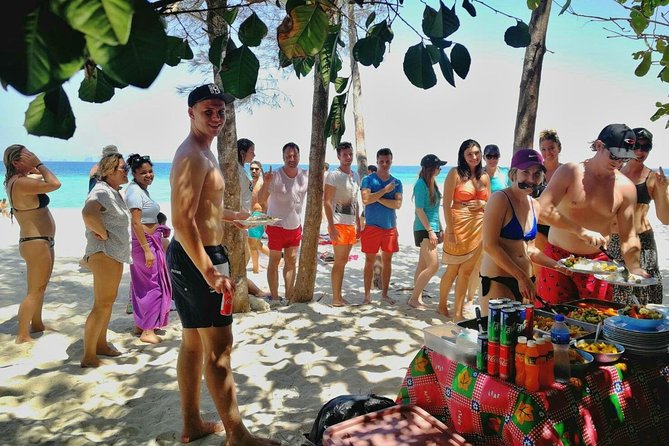Phi Phi Early Bird & 4 Islands - Day Tour by Speedboat From Krabi - Bamboo Island: lunch and the best chance to slow down