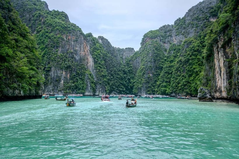 Phi Phi: Half Day Long Tail Boat to Maya Bay - Maya Bay and the 400-baht park fee